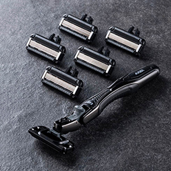 セーフティハサミ（樹脂リング付）チタンブラック[M便 1/1