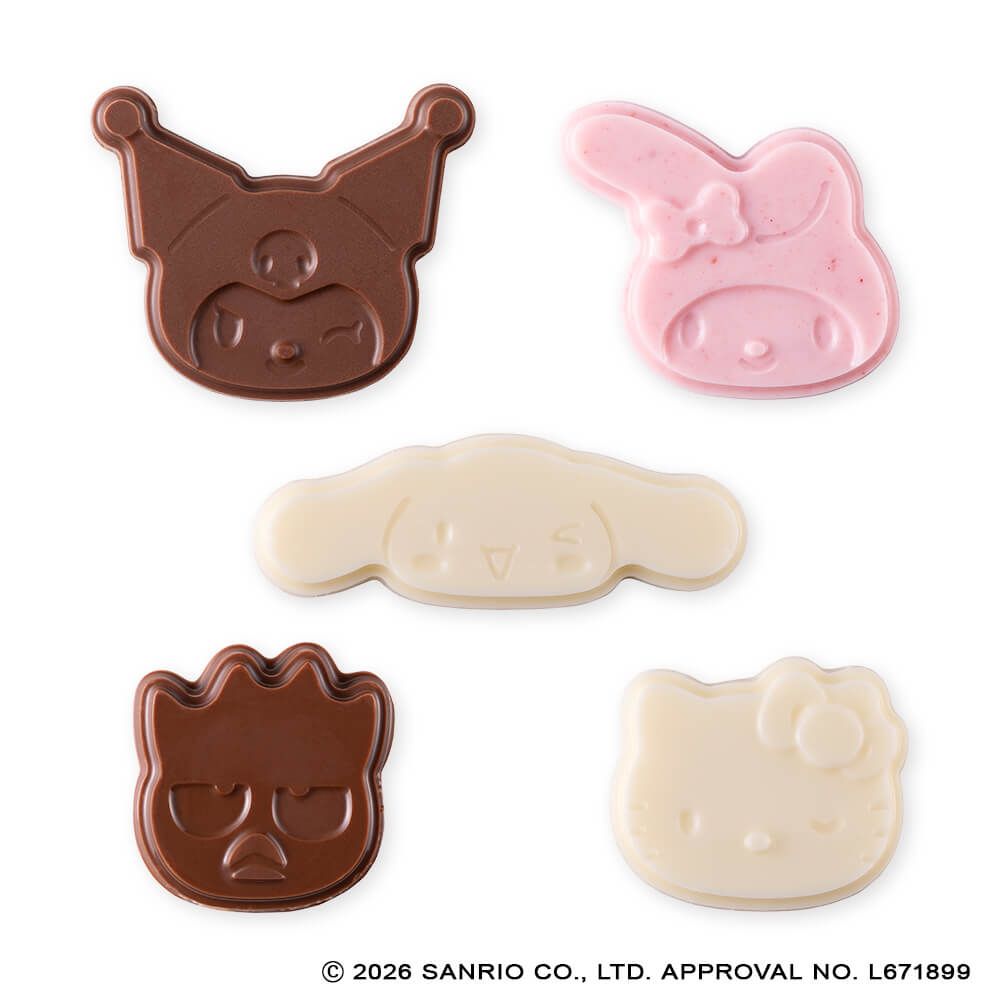 かおデコハートチョコ