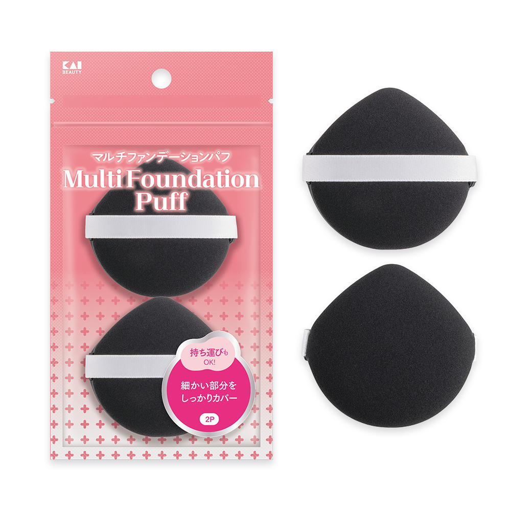 マルチファンデーションパフ 2P[M便 1/1]