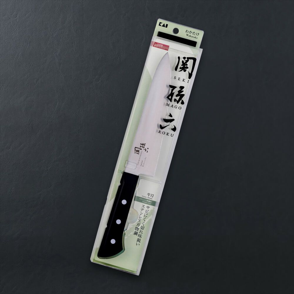 関孫六 わかたけ 牛刀 180mm: キッチン用品｜貝印公式オンラインストア