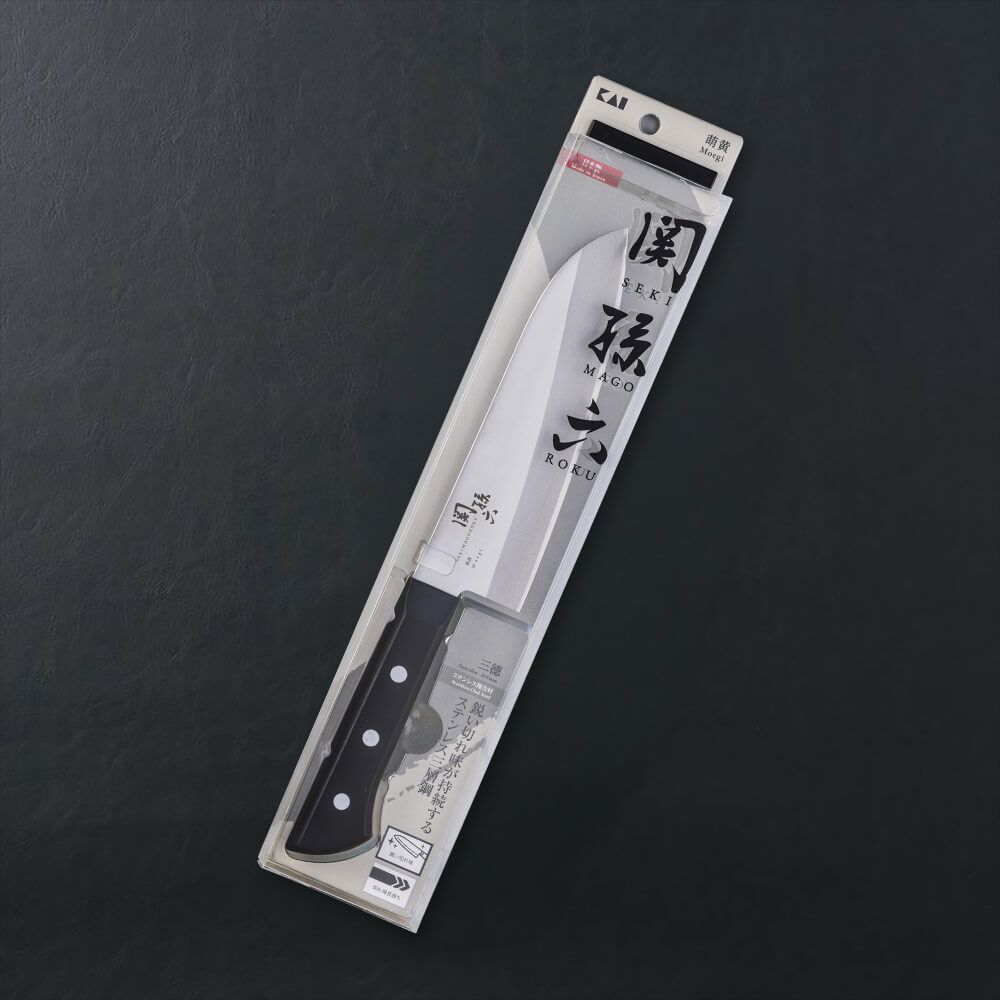 関孫六 萌黄 三徳 165mm: キッチン用品｜貝印公式オンラインストア