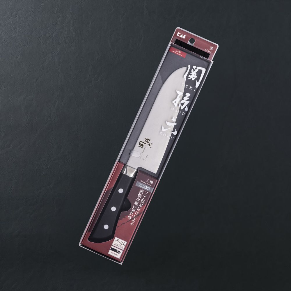 関孫六 茜 三徳 165mm: キッチン用品｜貝印公式オンラインストア