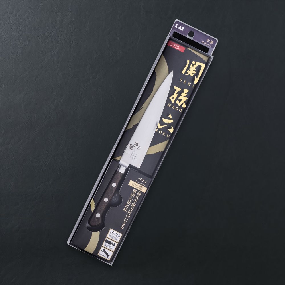 関孫六 木蓮 ペティ 150mm: キッチン用品｜貝印公式オンラインストア
