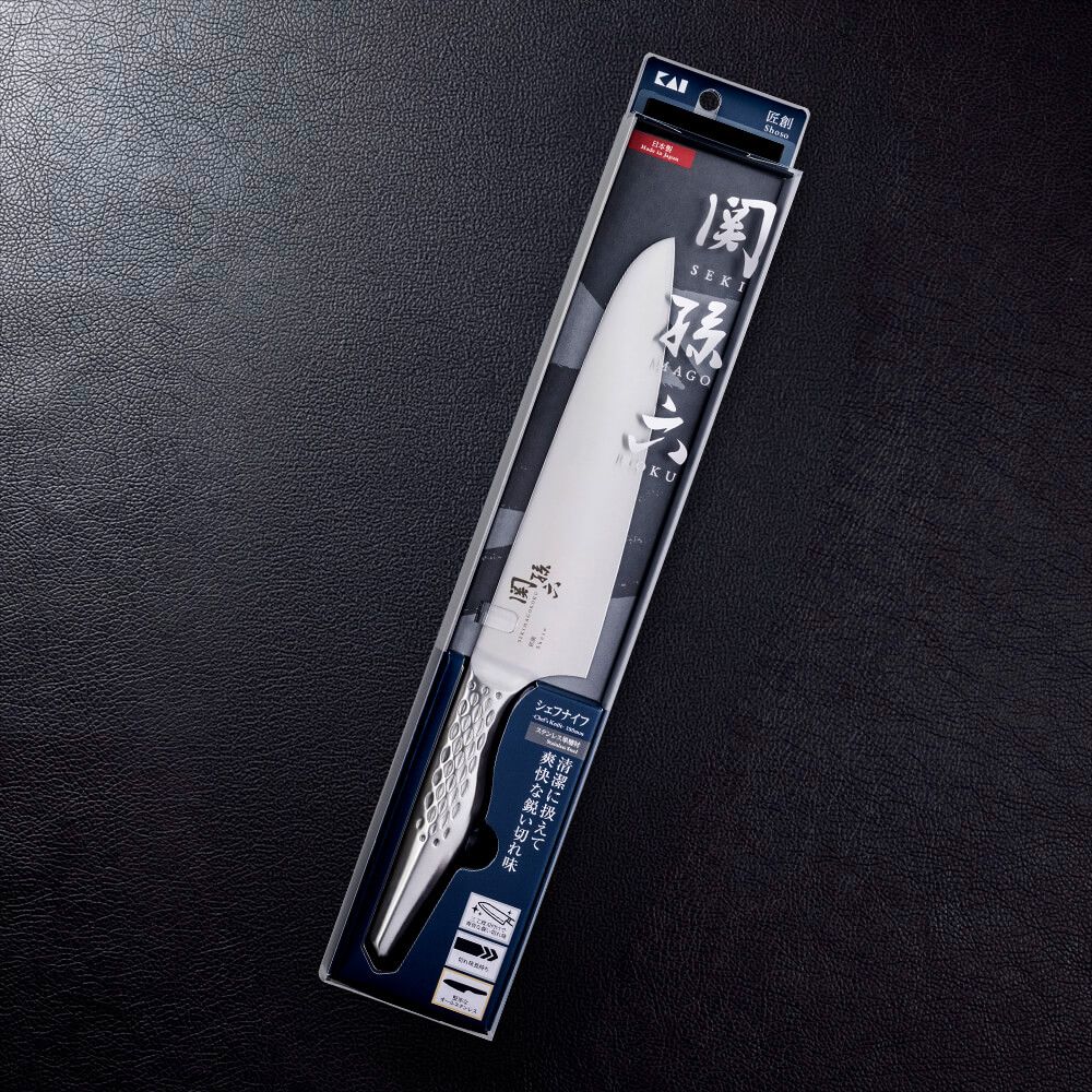 関孫六 匠創 シェフナイフ 180mm 名入れ対応