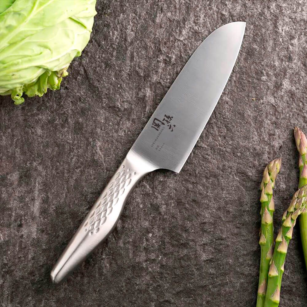 公式】関孫六 匠創 三徳包丁 165mm | オールステンレス・食洗機対応 | 貝印