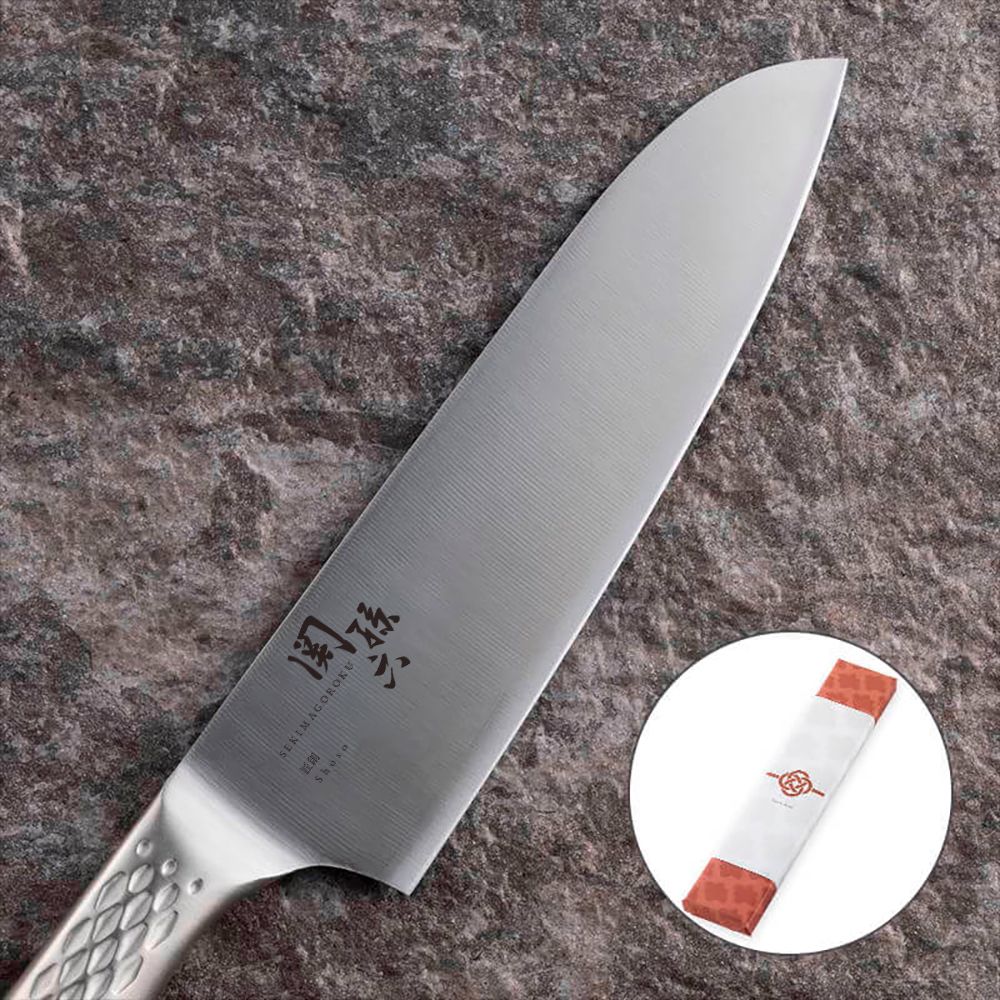 名入れ対応】関孫六 匠創 三徳包丁 165mm / ギフト包装付き(Thanks Mom
