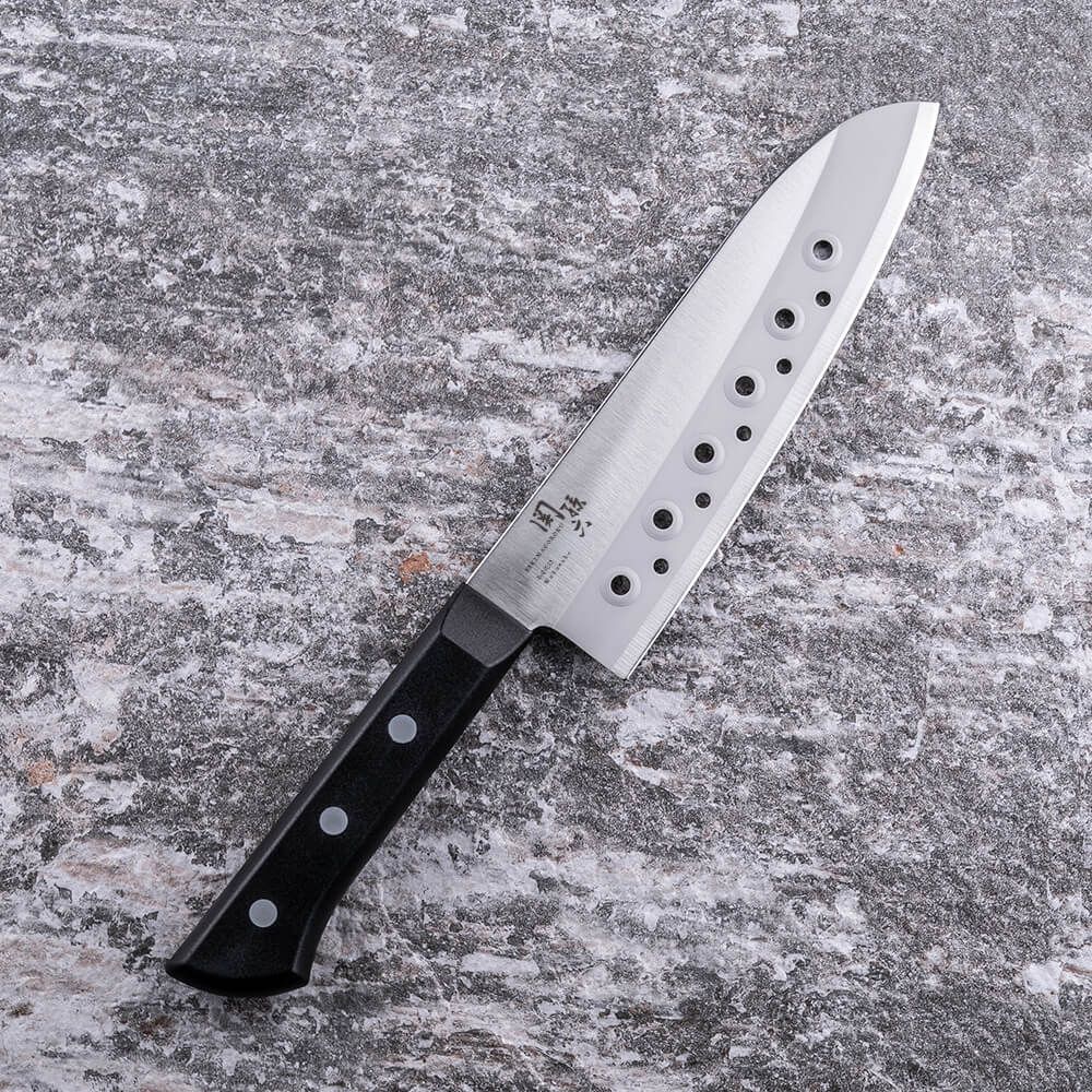 関孫六 わかたけ 三徳穴あき 165mm: キッチン用品｜貝印公式オンライン