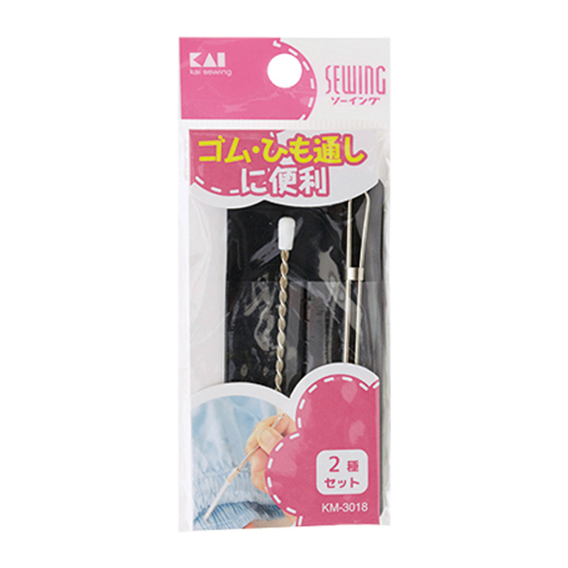 ゴム・ひも通し　2種セット