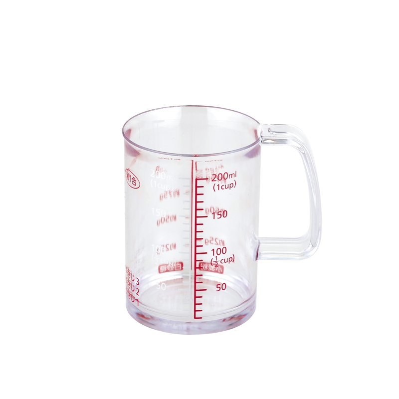 どこでも注げる耐熱計量カップ　200ml