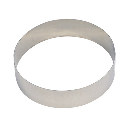 【ブラックフライデー特別価格】パンケーキ・タルトや調理をはじめマルチに使えるセルクル型  18cm