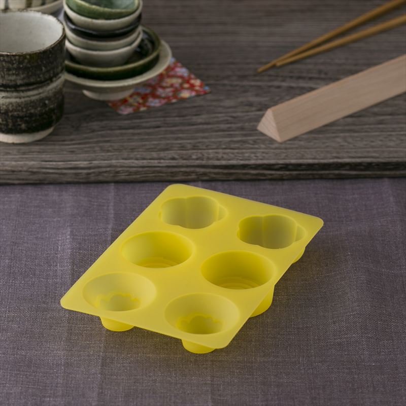 【ブラックフライデー特別価格】KaiHouse　SELECT 和スイーツシリーズ 和菓子のシリコン型(梅・富士山・渦巻き)