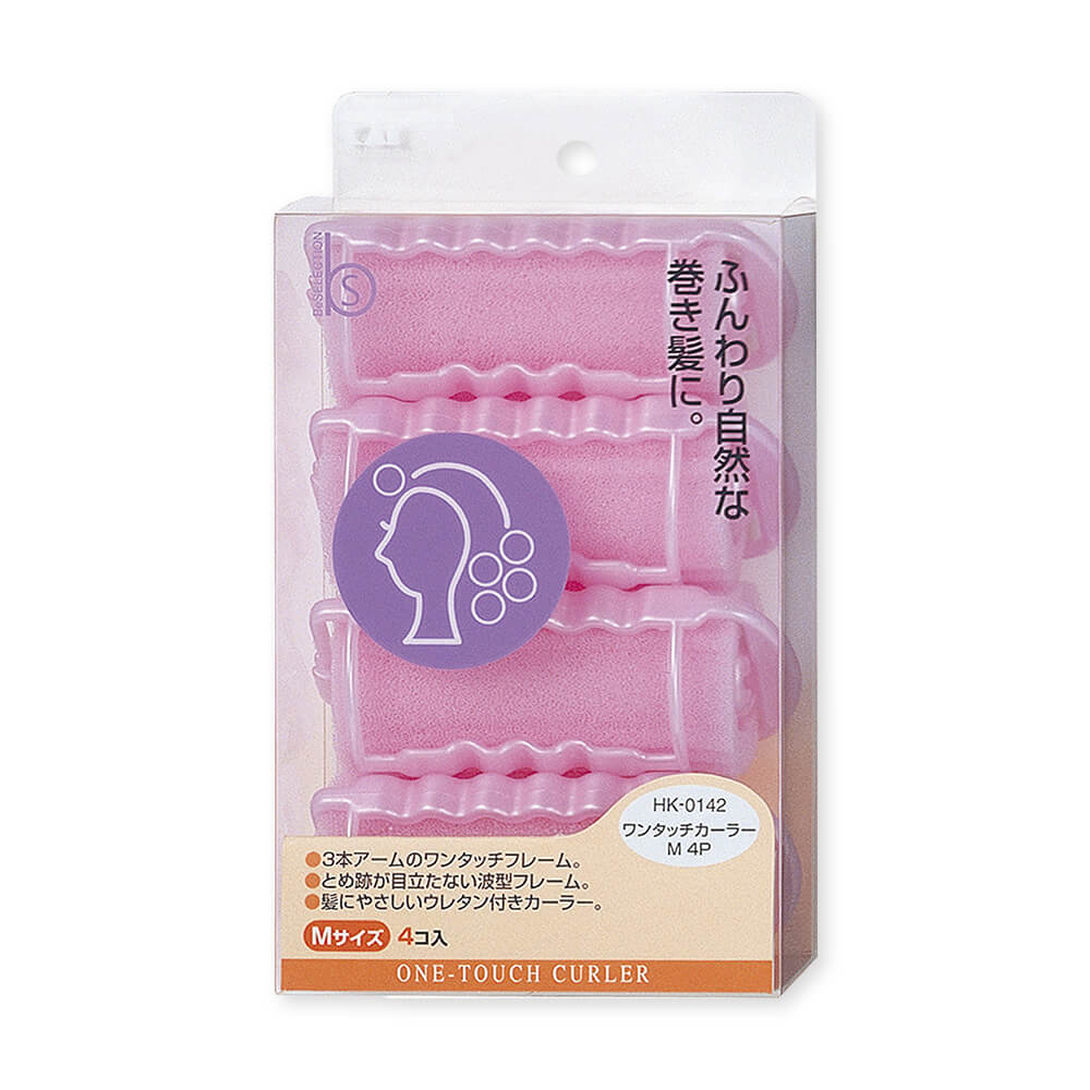 B’s ワンタッチカーラーM 4P