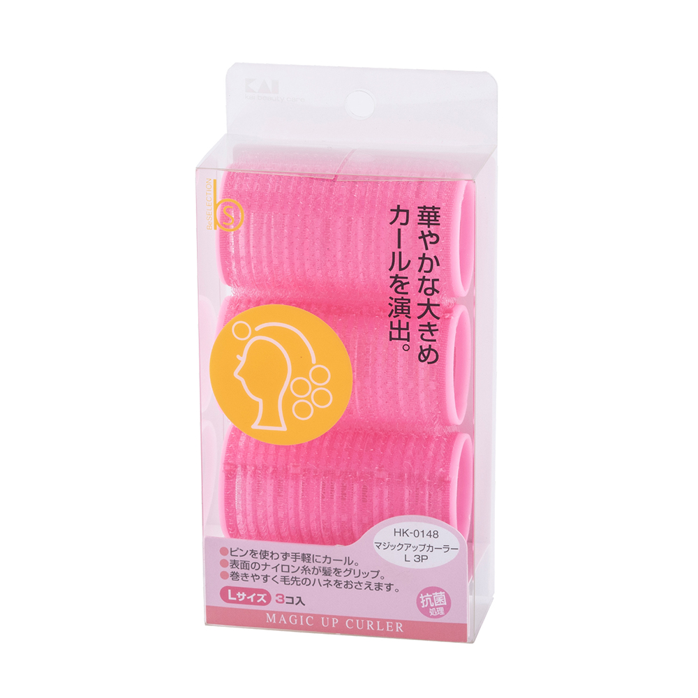 B’s マジックアップカーラーＬ 3P