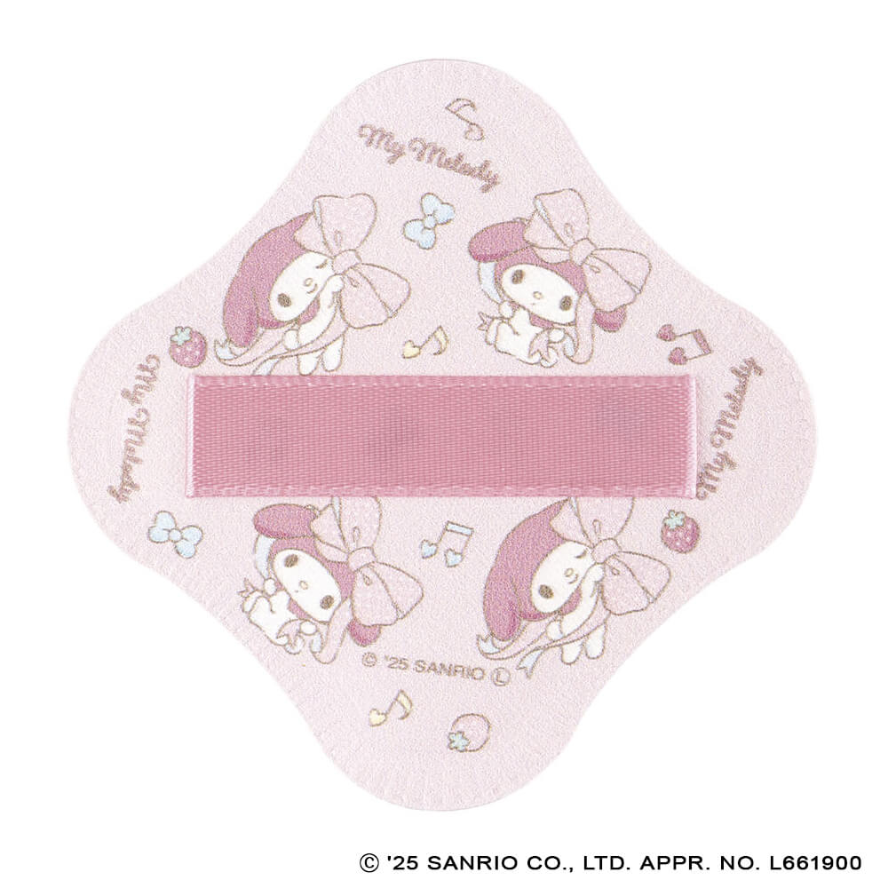 【数量限定】ファンデーションが染みこみにくいパフ マイメロディ