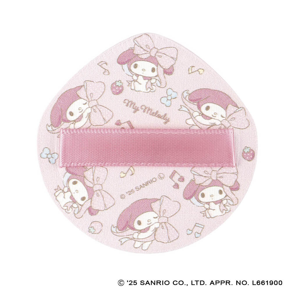 【数量限定】ファンデーションが染みこみにくいパフ（クッションファンデ用） マイメロディ