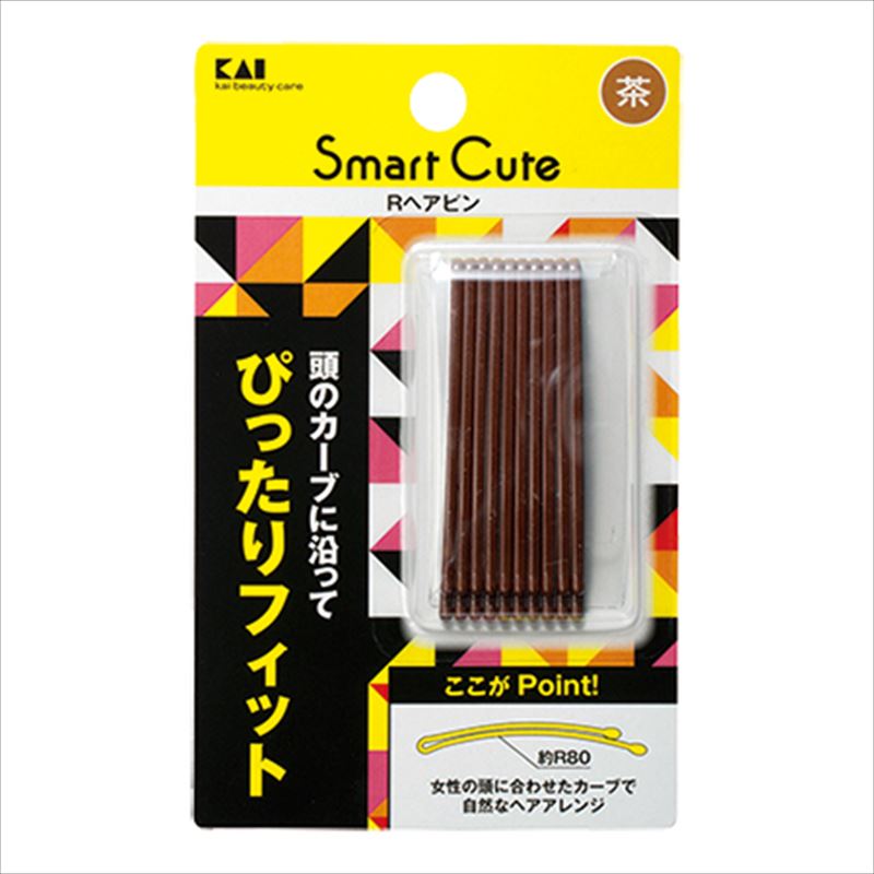 Smart Cute Rヘアピン茶