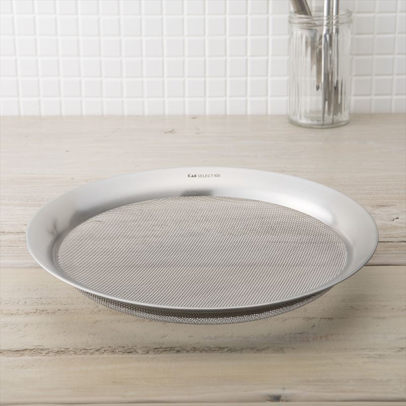 SELECT100 浅型ざる 25cm