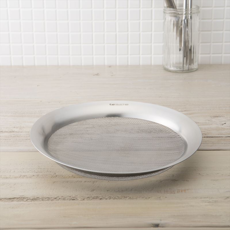 SELECT100 浅型ざる 21cm