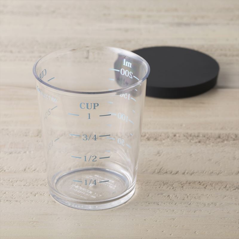 SELECT100 フタ付計量カップ 200ml