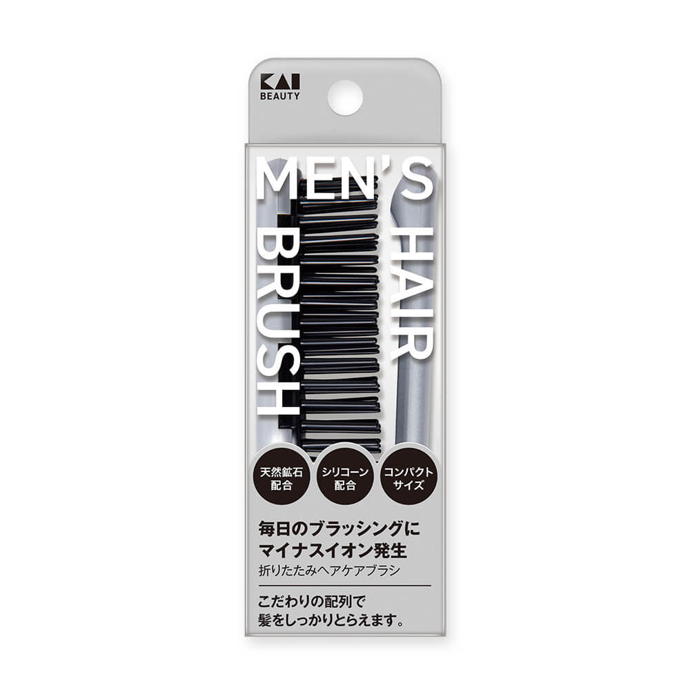 折りたたみヘアケアブラシ