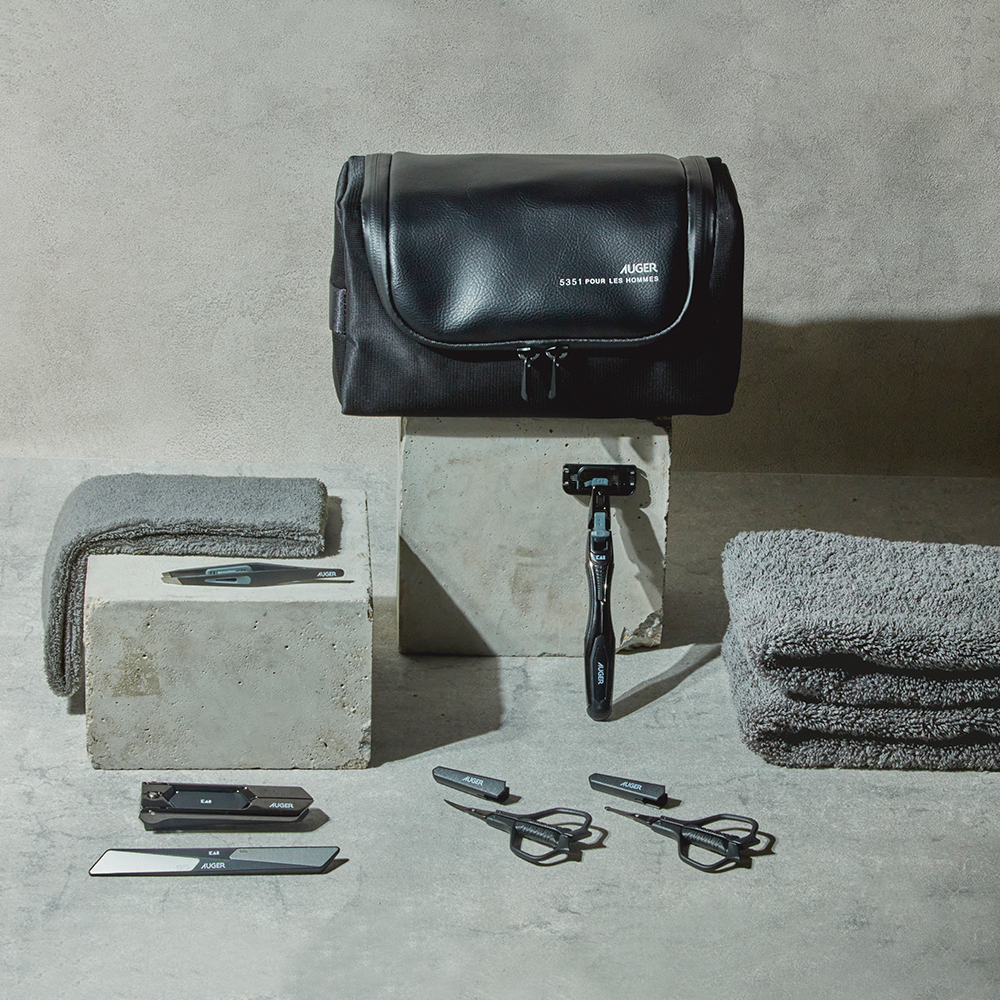 【数量限定】5351POUR LES HOMMES×AUGER オリジナルポーチ付き限定セット
