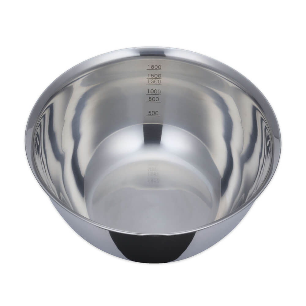 深型ボール(目盛り付)　21cm