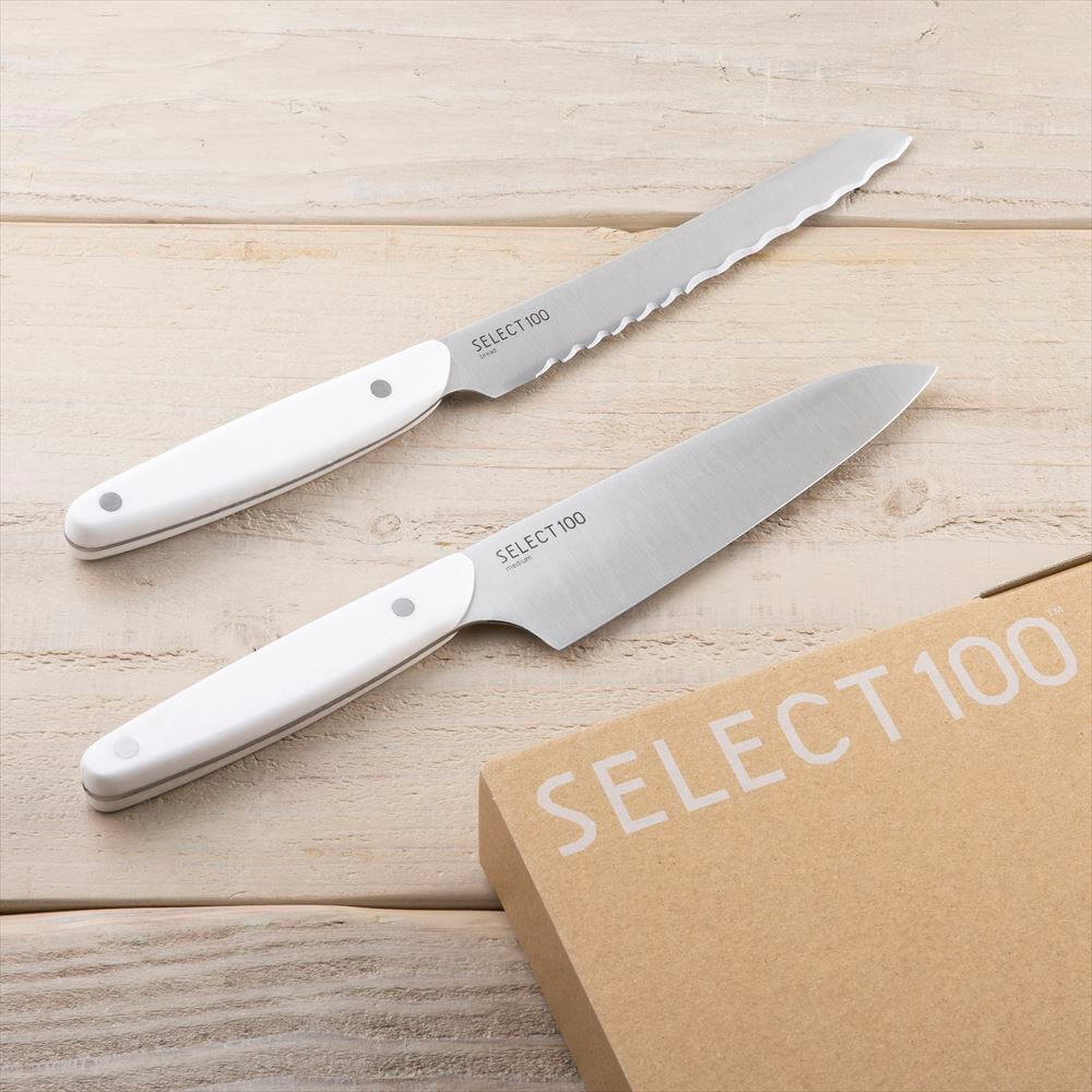 SELECT100セット キッチンナイフ2点セット