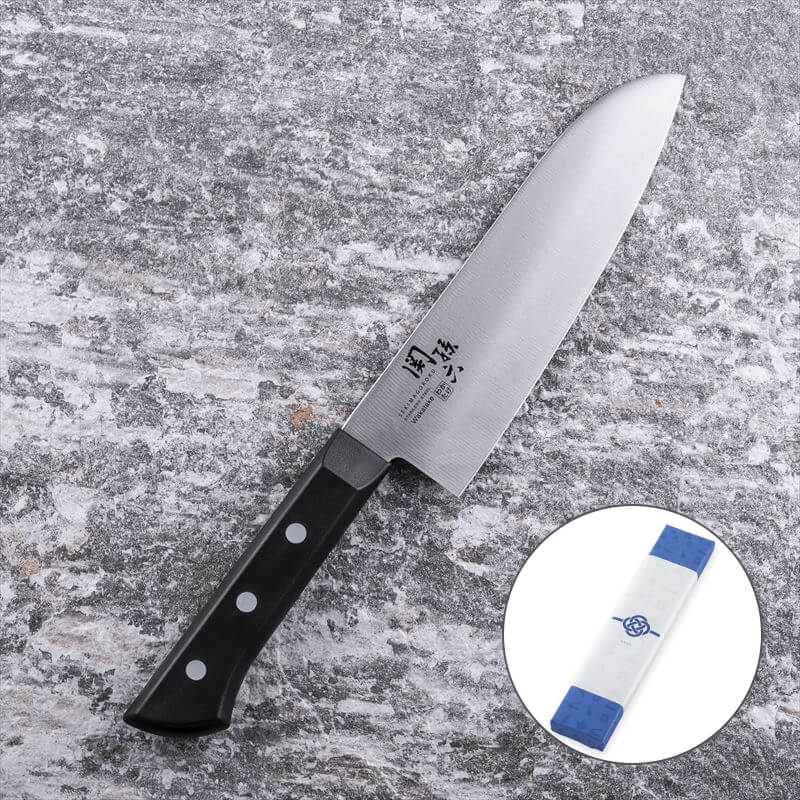 【名入れ対応】 関孫六 わかたけ 三徳 165mm / ギフト包装付き(KAI Gift)