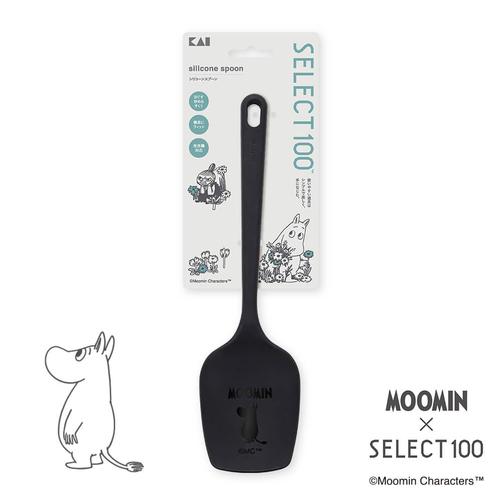 ムーミン×SELECT100 シリコーンスプーン
