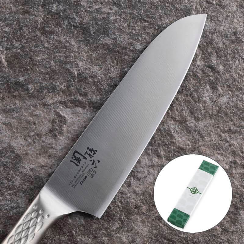 【名入れ対応】関孫六 匠創 三徳包丁 165mm / ギフト包装付き(Thanks Dad)