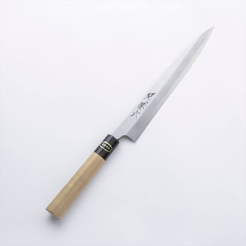 関孫六 白紙鋼（白紙2号）水牛柄 柳刃 210mm