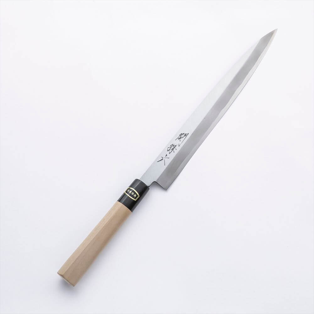関孫六 白紙鋼（白紙2号） 水牛柄 柳刃 240mm