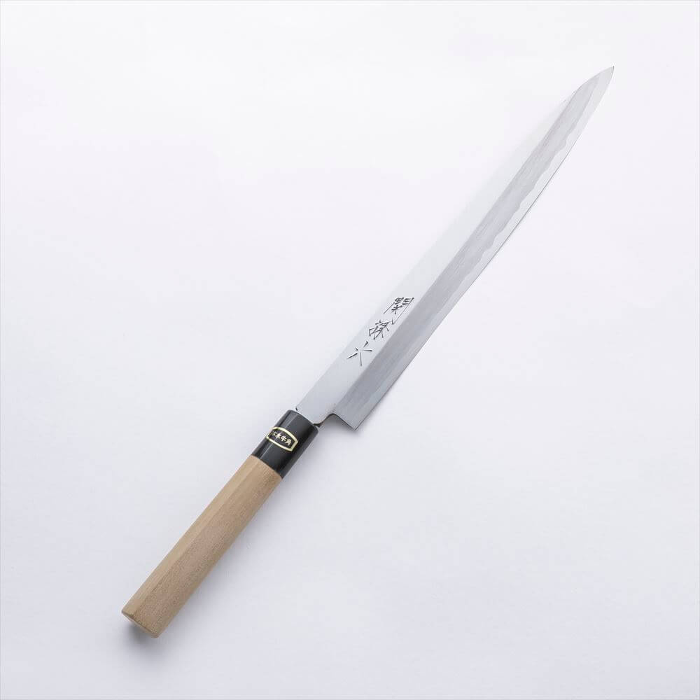 関孫六 白紙鋼（白紙2号） 水牛柄 柳刃 270mm