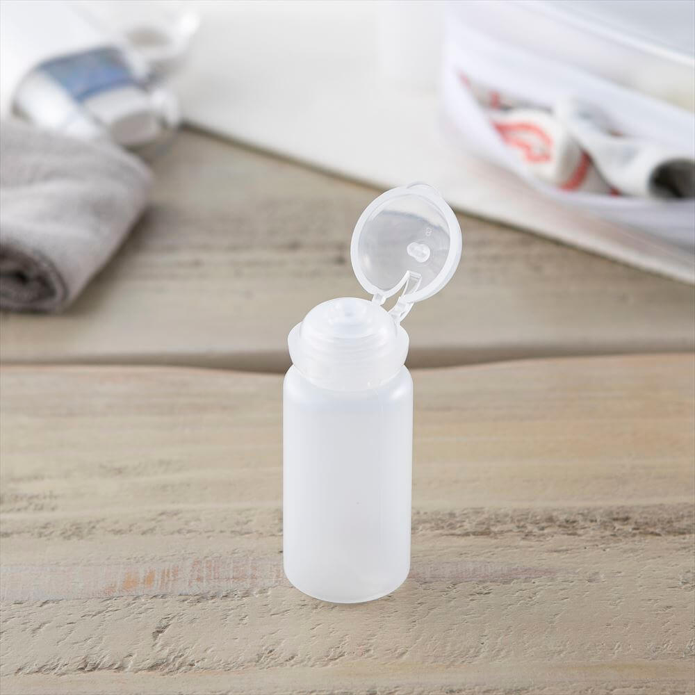 YOUTIME　化粧ボトル ストレート乳白色 25ml
