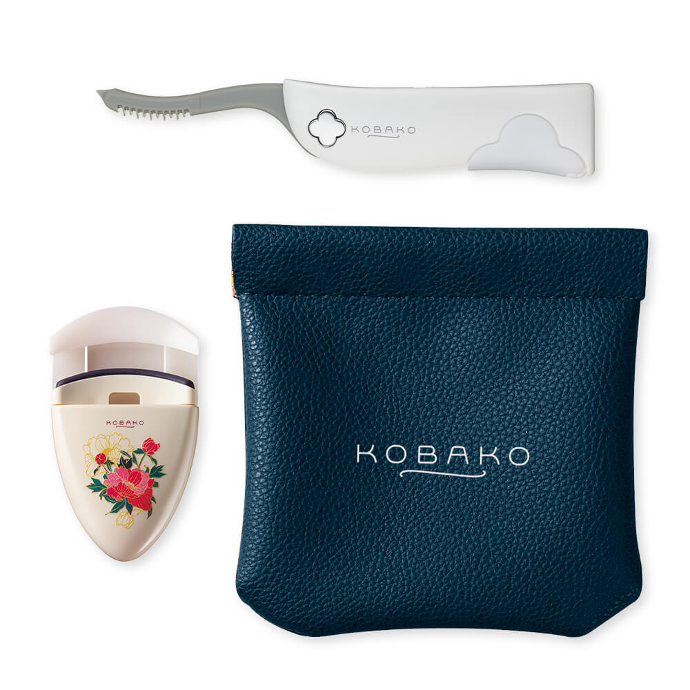【プレゼント付き・数量限定】KOBAKO アイメイクセット（レギュラー・アイボリー・フラワー）