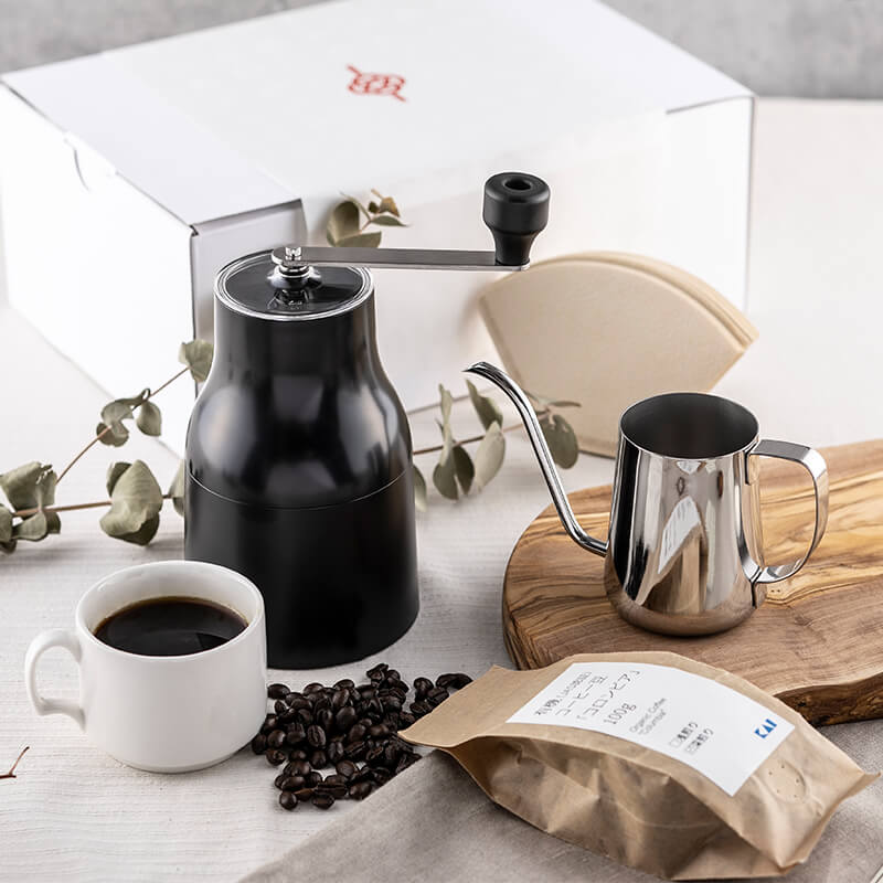 【ONLINE 限定ギフト】 コーヒーツール & 有機コーヒー豆 セット