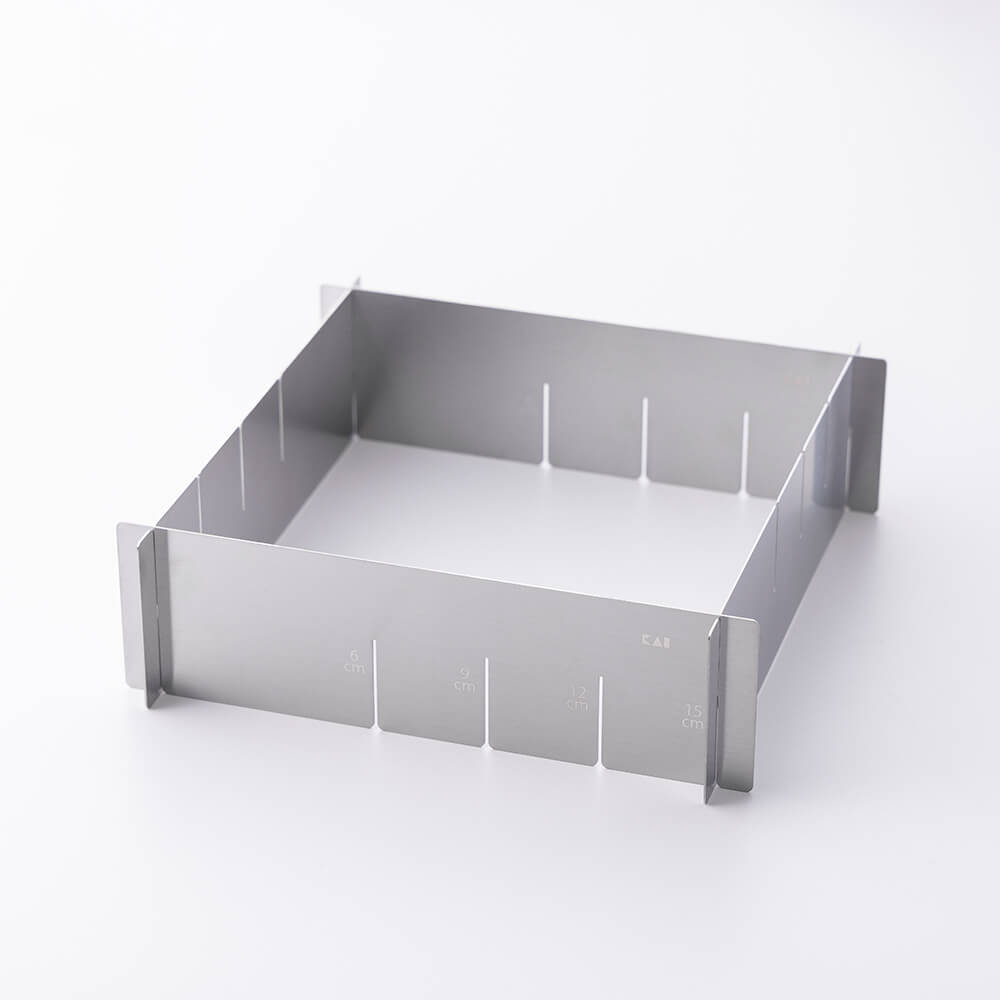大きさを変えられるケーキ型 小