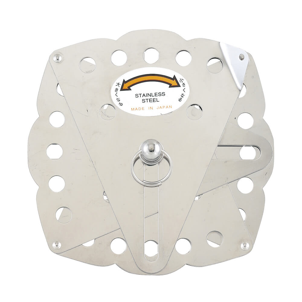 【ブラックフライデー特別価格】ｗｅｌｌｎｅｓｓ　ステンレス落し蓋＆蒸し皿