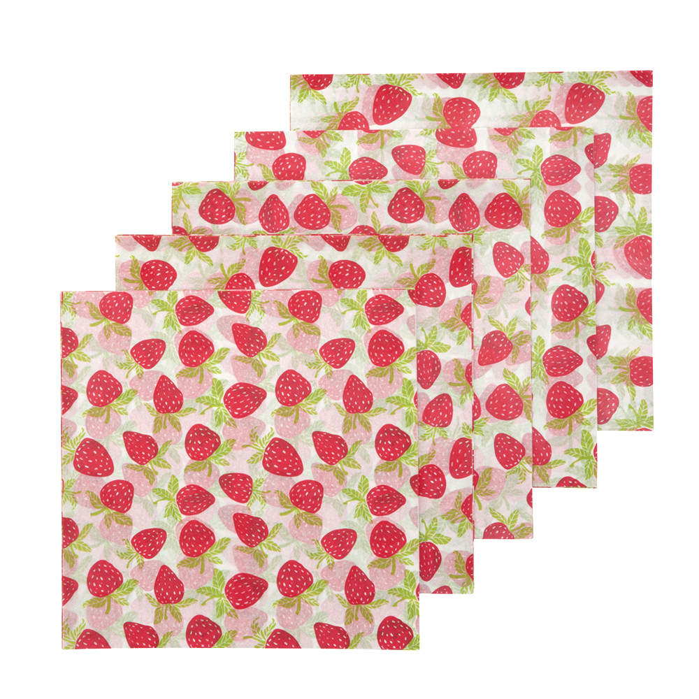 【ブラックフライデー特別価格】KHS ワックスペーパーいちご 50枚入