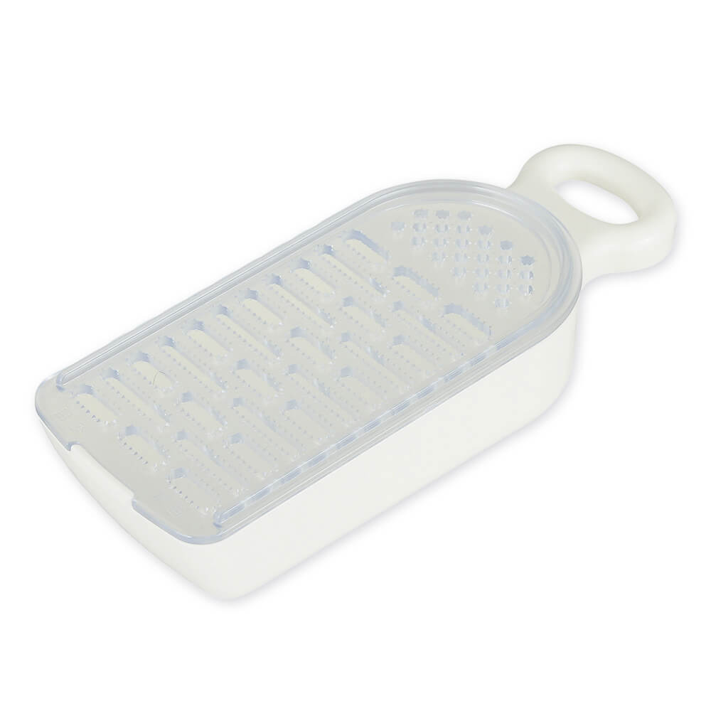 受け皿付き両面おろし器