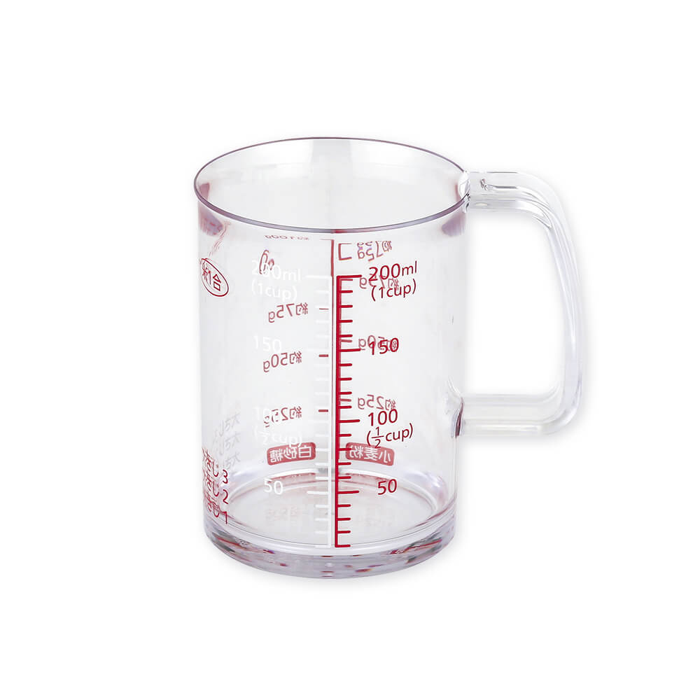 どこでも注げる耐熱計量カップ 200ml