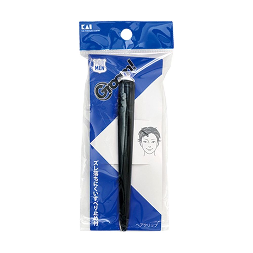 Groom!　ヘアクリップ1P　黒