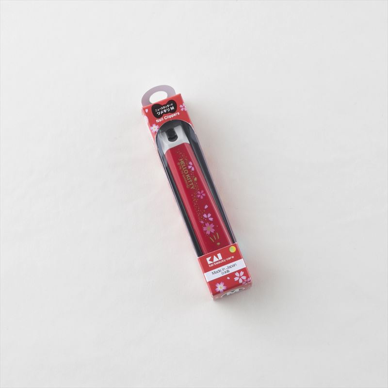 ハローキティ 和風ニュースタンダードツメキリM 和桜（チャームなしver.）