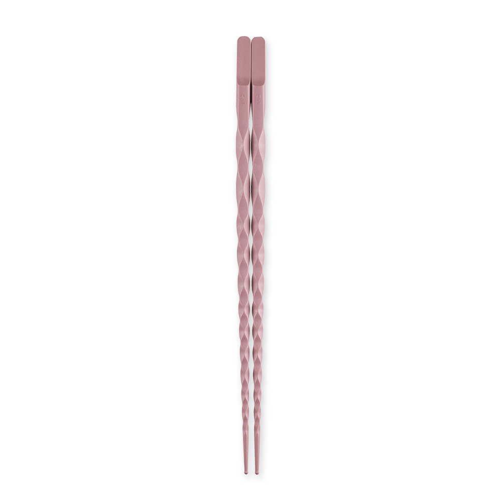 ニュアトーン 握りやすい菜箸 27cm（ヘラ付き） オールドラズベリー