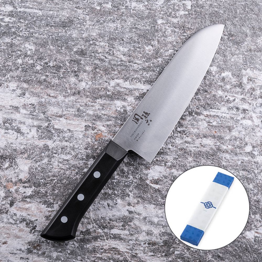 【名入れ対応】 関孫六 わかたけ 三徳 165mm / ギフト包装付き(KAI Gift)