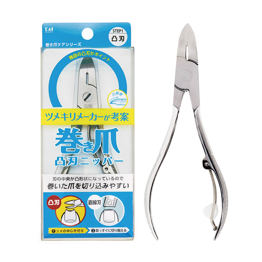 巻き爪用凸刃ニッパーツメキリ