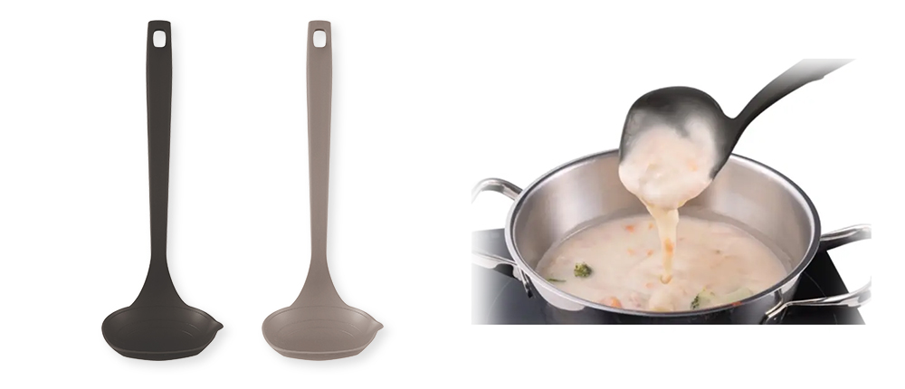 鍋やフライパンを傷つけにくいオールナイロン「Nuantone（ニュアトーン