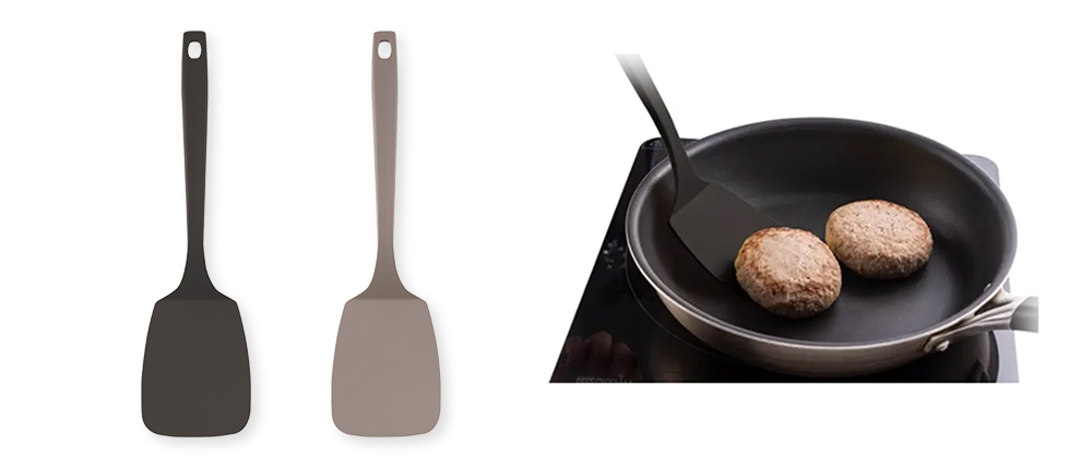 鍋やフライパンを傷つけにくいオールナイロン「Nuantone（ニュアトーン