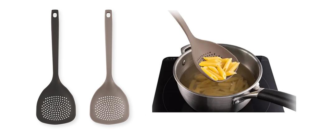 貝印 Nuantone シリーズ 10点 ベージュ フライパン シリコーン 鍋やフライパンを傷つけにくいオールナイロン「Nuantone（ニュアトーン